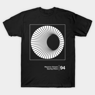 Spying Glass - Minimalist Graphic Artwork Design T-Shirt